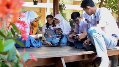 Ilustrasi Siswa SMA Peserta SNBP 2024