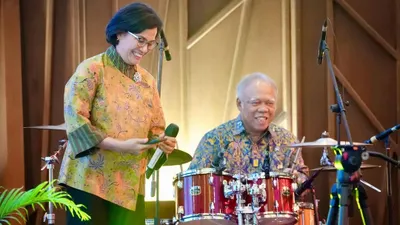 Menteri Keuangan Sri Mulyani dan Menteri PUPR Basuki Hadi Mulyono Diisukan Mundur dari Kabinet Jokowi 
