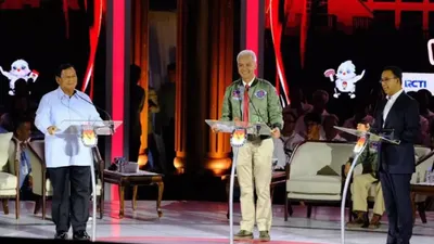 Ketiga Capres 2024, Prabowo Subianto, Ganjar Pranowo, Anies Baswedan