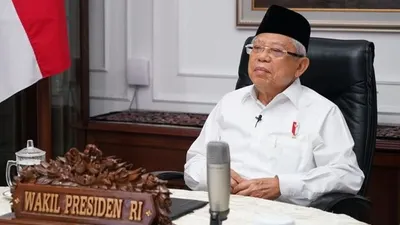 Semprot Candaan Zulkifli Hasan soal Bacaan Sholat, Ma'ruf Amin: Jangan Kekanak-kanak Lah