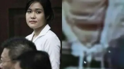 Misteri CCTV Kopi Sianida: Jari Jessica Wongso Jadi Sorotan Seperti Nenek Lampir, Disebut Karena Salah Editing (Kolase YouTube Kompas TV dan Suara.com)