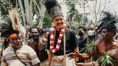 Kampanye di Papua, Ganjar Pranowo Umbar Program Unggulan 1 Desa, 1 Faskes dan 1 Nakes