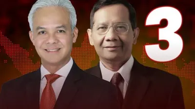 Pasangan Capres-Cawapres Ganjar Pranowo dan Mahfud MD