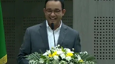 Anies Baswedan Bandingkan Visi Misinya dengan Paslon Lain soal Pembangunan: Hanya Kami yang Membagi Dua