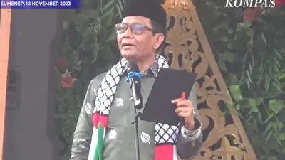 Menko Polhukam sekaligus Cawapres 2024, Mahfud MD