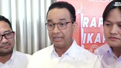 Eks Gubernur DKI Jakarta, Anies Baswedan, menanggapi pujian yang disampaikan Phelipe Leal terhadap JIS.