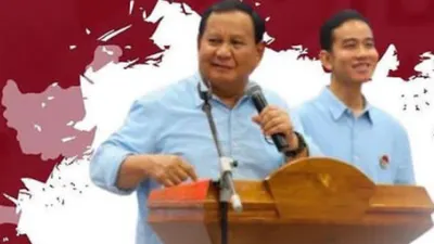 Pasangan capres-cawapres Prabowo Subianto dan Gibran Rakabuming