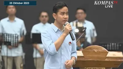 Gibran beri tanggapan santai usai disebut membangkan dari PDIP.