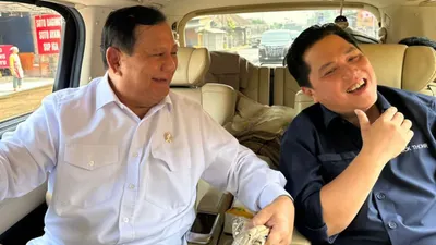 SKCK Kode Erick Thohir Jadi Cawapres Prabowo? Begini Penjelasan PAN