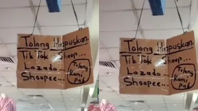 Setelah TikTok Shop, Pedagang Tanah Abang Minta Shopee dan Lazada Ditutup, Netizen: Dikasih Hati Minta Jantung