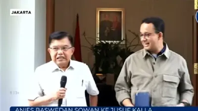 Jusuf Kalla dan Anies Baswedan