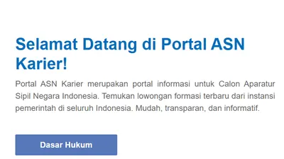 Cara Buat Akun CPNS 2023 di sscasn.bkn.go.id, Pendaftaran Akan Dibuka hingga 9 Oktober 2023