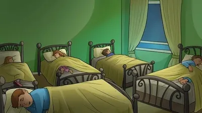 Tes IQ Mana Anak yang Menyelinap ke Kamar dalam Gambar Ini Otak Cerdas Pasti Tau