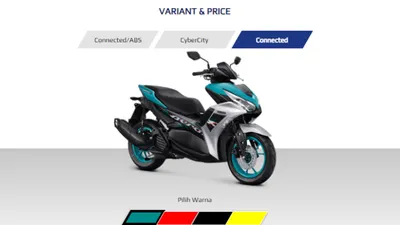 Yamaha Aerox 155 adalah skutik yang punya segudang kelebihan. Dari tampilan keren, performa mesin yang oke, fitur canggih, sampai kenyamanan berkendara yang istimewa.
