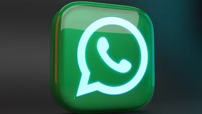 Illustrasi. Ikon WhatsApp
