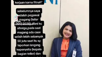 Debora Pasaribu, pegawai BNI yang tiba-tiba diputus kontrak saat sedang cuti melahirkan itu mengungkapkan keganjalan dari apa yang diterima ke media sosial Twitter di @DeboraPas1991.