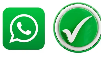 Ilustrasi Centang Hijau WhatsApp