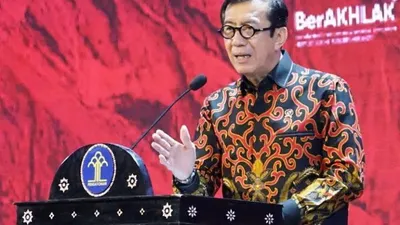 Geram dengan Pernyataan Alvin Lim Soal Sambo, Yasona Laoly: Itu Hoax