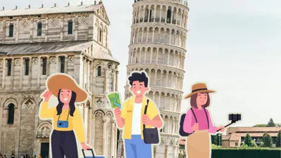 Ilustrasi kebiasaan orang Indonesia saat liburan ke luar negeri
