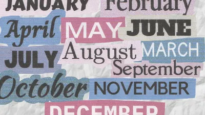 Ilustrasi bulan lahir