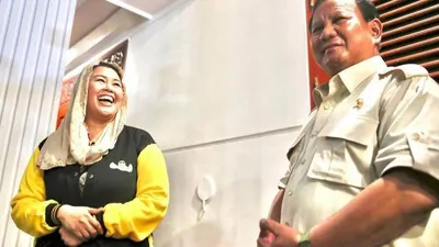 Prabowo Subianto Bertemu Yenny Wahid