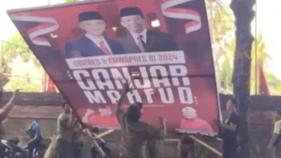 PDIP Soal Pencopotan Baliho Ganjar-Mahfud: Banteng Jangan Diganggu, Bahaya!