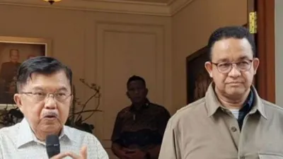 Jusuf Kalla atau JK dan Anies Baswedan
