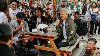 Ganjar Pranowo Pastikan Bakal Libatkan Anak Muda pada Upaya Konservasi Lingkungan