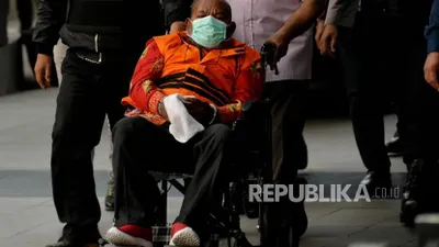Mantan Gubernur Papua, Lukas Enembe.