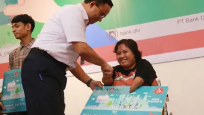 Penyandang disabilitas akan mendapatkan bantuan sosial berupa Kartu Penyandang Disabilitas Jakarta (KPDJ) tahun 2024.