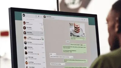 Ilustrasi WhatsApp Web 