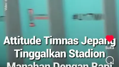 Viral Attitude Timnas Jepang U-17, Bersihkan Ruang Ganti dan Tinggalkan Pesan Ini untuk Indonesia