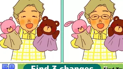 Tes IQ perbedaan gambar dalam 15 detik
