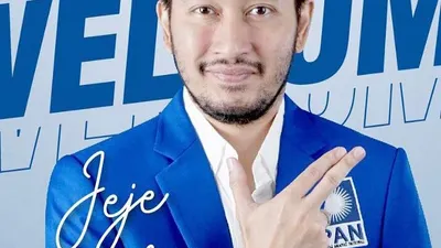 Jeje Suami Syahnaz Resmi Jadi Kader PAN 