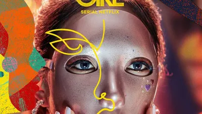 Poster Drama Mask Girl