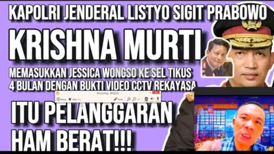 Rismon Sianipar Desak Kapolri Periksa Krishna Murti