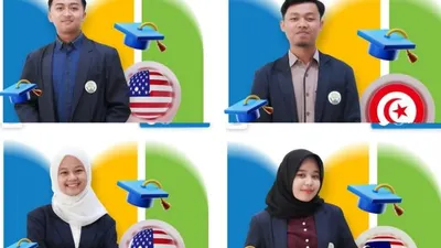 4 Mahasiswa UIN Sunan Gunung Djati Bandung dinyatakan lolos seleksi beasiswa MORA Overseas Student Mobility Awards (MOSMA) 2023.