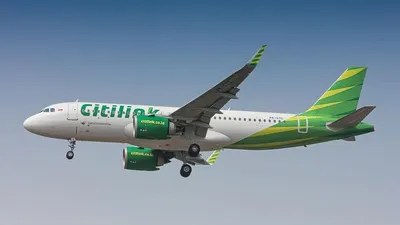 Ilustrasi pesawat Citilink Indonesia. (PIXABAY/20094504)