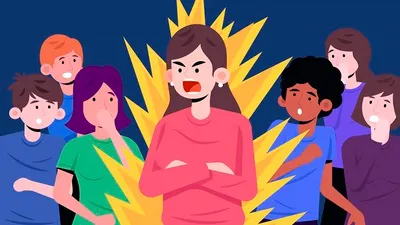 Ilustrasi Ciri Khas Hidup Kamu Kebanyakan Drama.