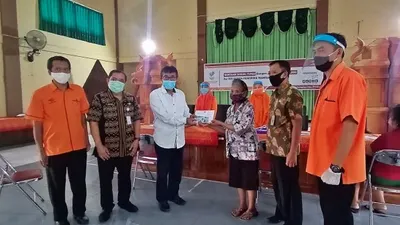 Ilustrasi Pencairan BPNT Melalui PT Pos Indonesia