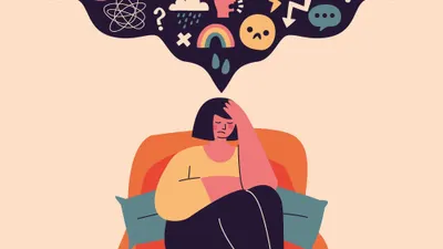 Ilustrasi Seseorang Alami Mental Block