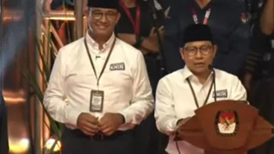 Anies Baswedan dan Cak Imin Dapat Nomor Urut 1 