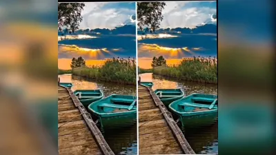 Tes IQ Mencari 4 Perbedaan dalam Gambar