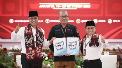 Anies Baswedan dan Muhaimin Iskandar
