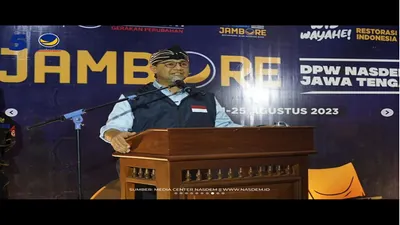 Anies Baswedan Hadiri Acara Pembukaan Jambore Restorasi NasDem di Jawa Tengah