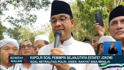 Kontroversi Pidato Kapolri Soal Pilih Pemimpin yang Bisa Melanjutkan, Anies Baswedan: Rakyat Bisa Menilai