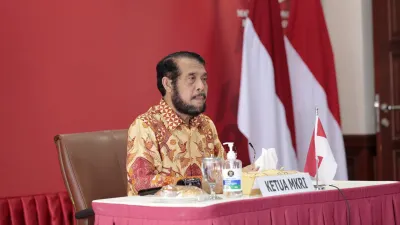 Potet mantan Ketua Mahkamah Konstitusi (MK) Anwar Usman.