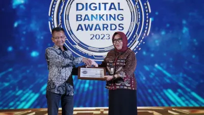 bank bjb syariah Raih Digital Banking Awards 2023