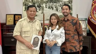 Kiky Saputri dan Prabowo Subianto