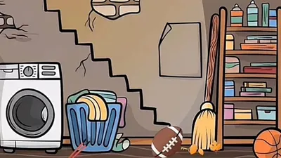 Bisakah kamu menemukan dimana kunci yang tersembunyi pada gambar tes penglihatan berikut Jika berhasil artinya kemampuan sangat baik.